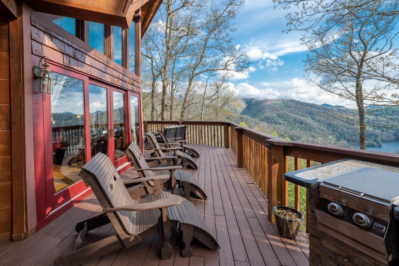 Staynantahala - Smoky Mountain Cabins And Luxury Yurts Aquone Luaran gambar