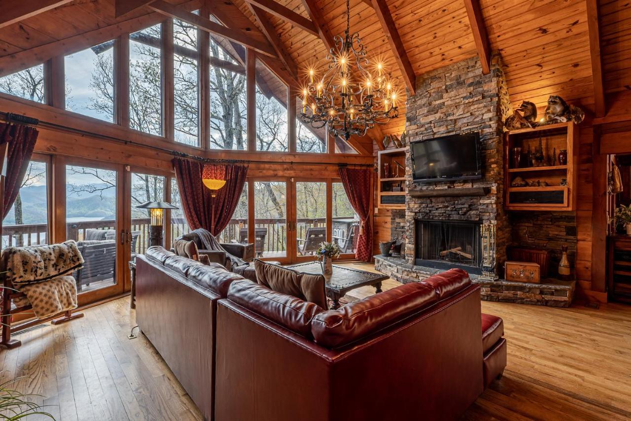 Staynantahala - Smoky Mountain Cabins And Luxury Yurts Aquone Luaran gambar