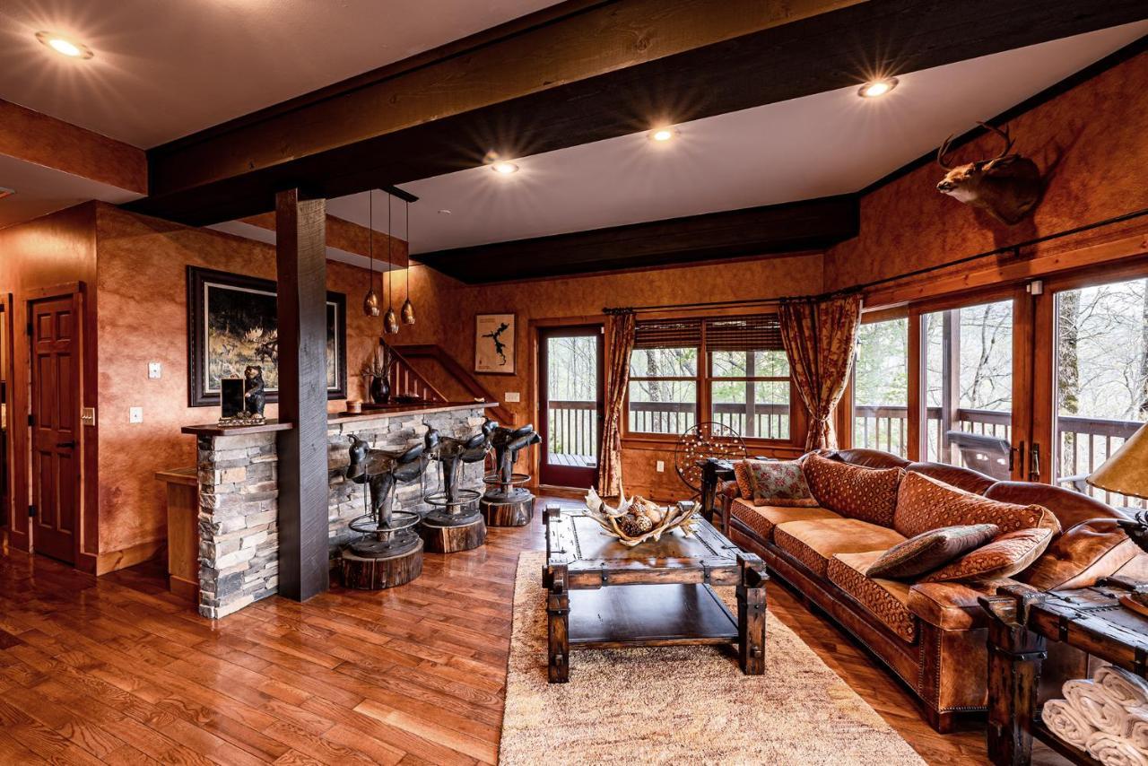 Staynantahala - Smoky Mountain Cabins And Luxury Yurts Aquone Luaran gambar