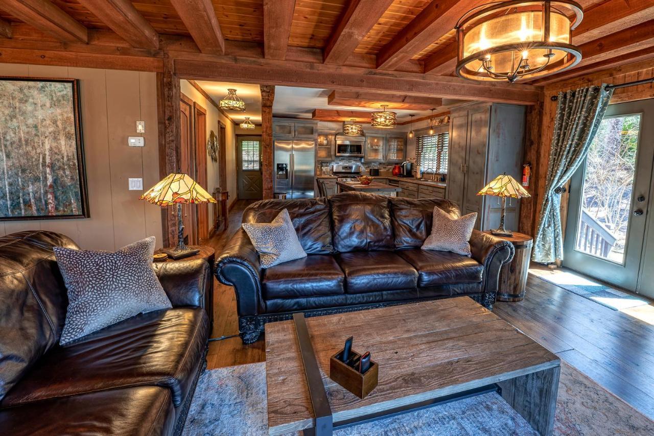 Staynantahala - Smoky Mountain Cabins And Luxury Yurts Aquone Luaran gambar