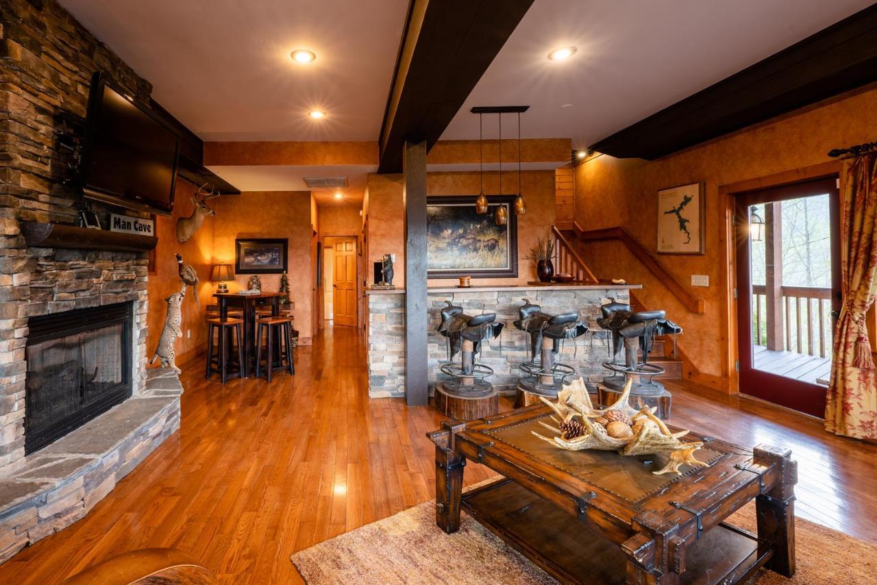 Staynantahala - Smoky Mountain Cabins And Luxury Yurts Aquone Luaran gambar
