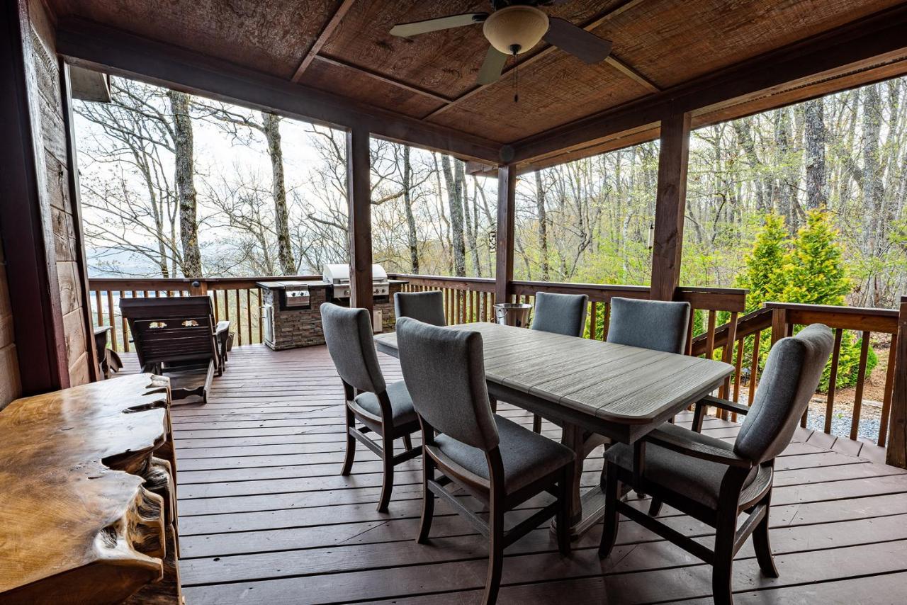 Staynantahala - Smoky Mountain Cabins And Luxury Yurts Aquone Luaran gambar