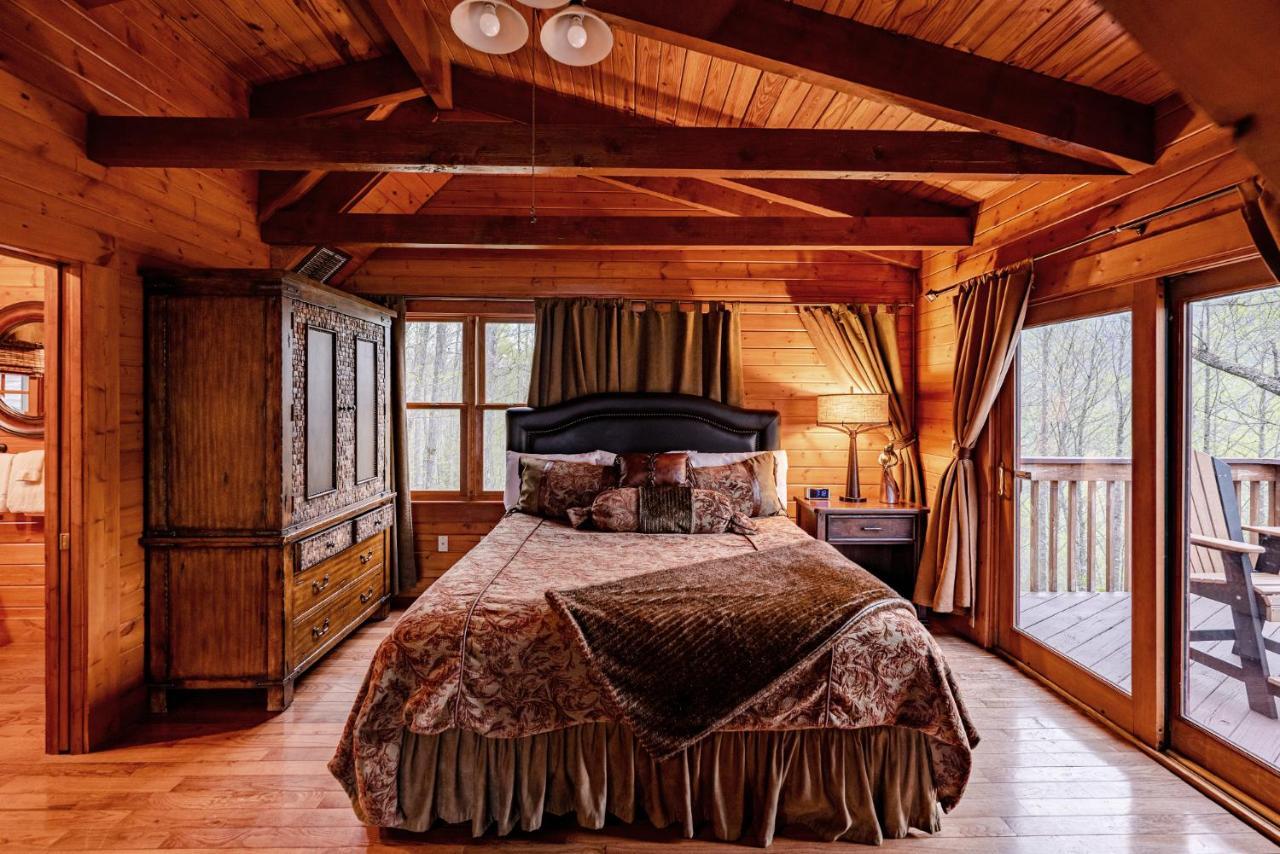 Staynantahala - Smoky Mountain Cabins And Luxury Yurts Aquone Luaran gambar