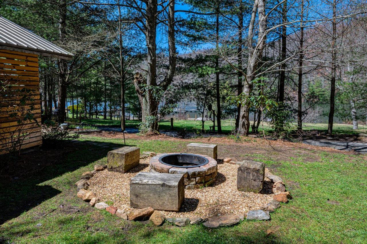 Staynantahala - Smoky Mountain Cabins And Luxury Yurts Aquone Luaran gambar