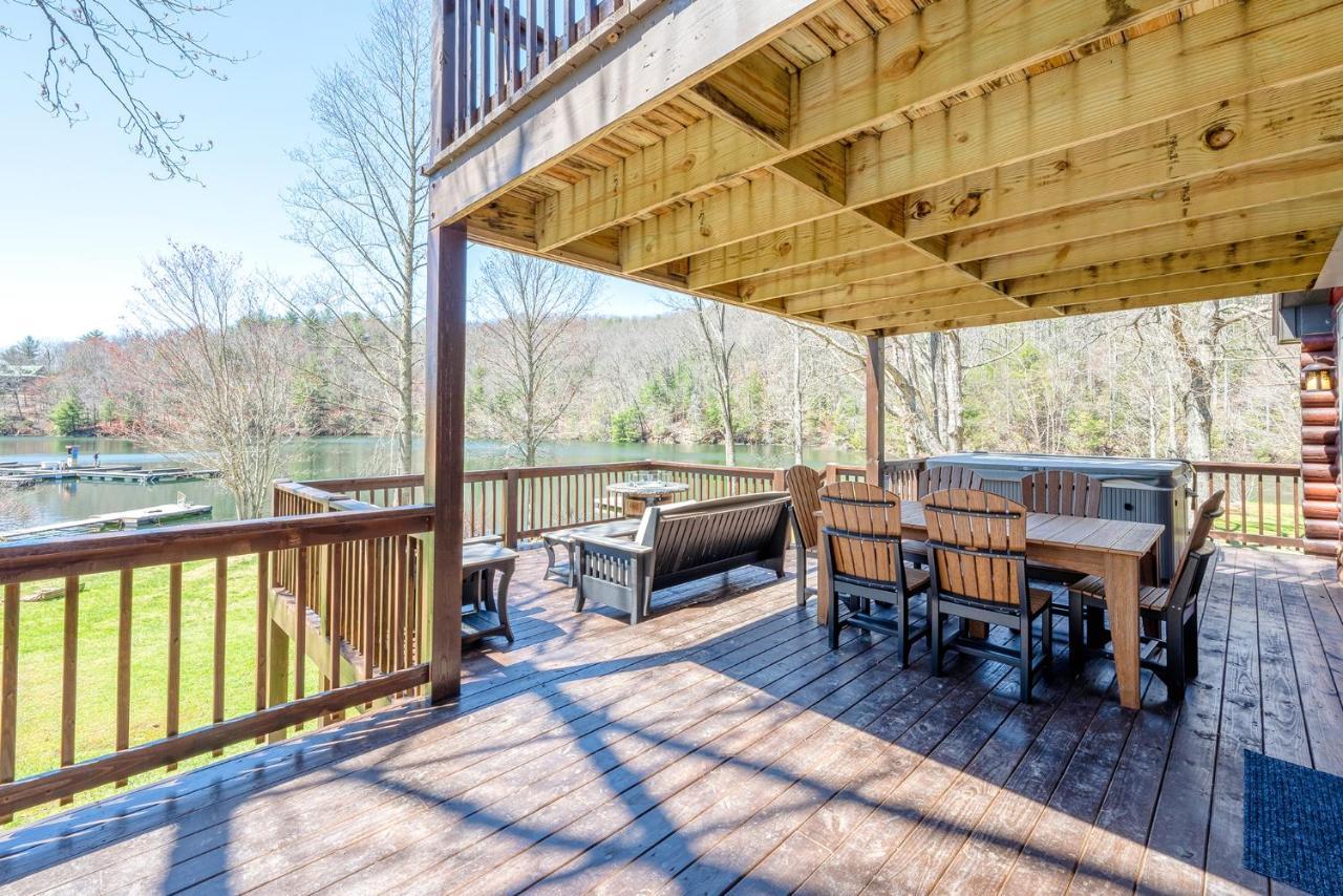Staynantahala - Smoky Mountain Cabins And Luxury Yurts Aquone Luaran gambar